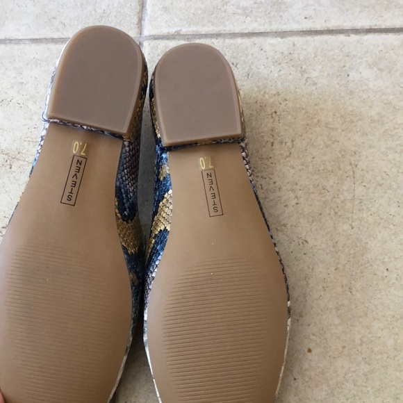 Steven by Steve Madden Snake Print Loafers - Picture 4 of 6